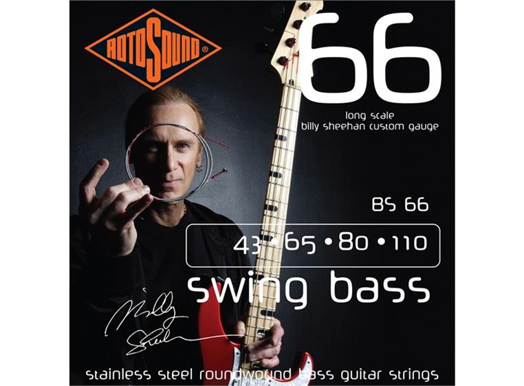 Rotosound BS-66 Billy Sheehan Signature Set (043-110)